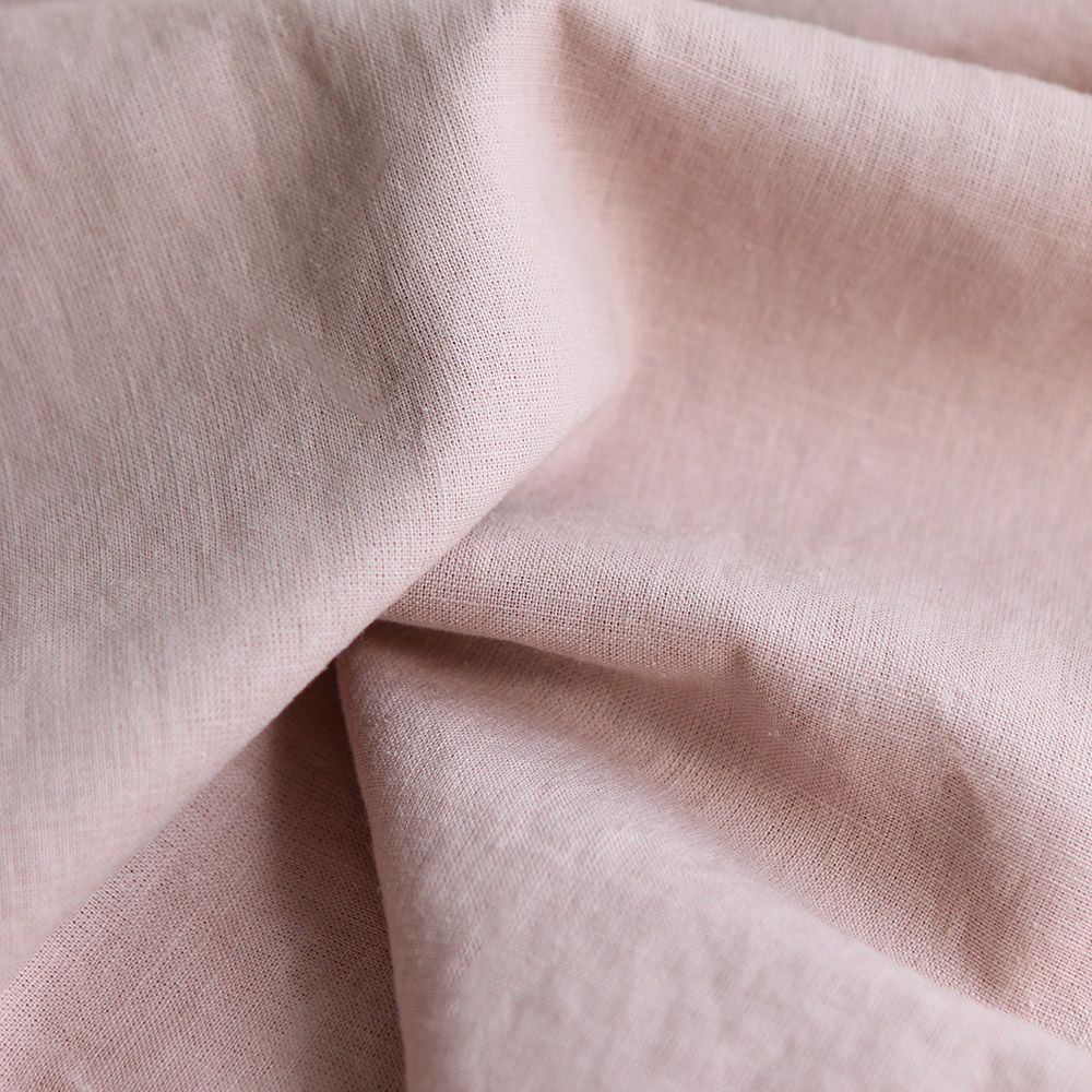 Lin lavé fin coloris rose nude