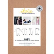 Gaby - Pochette patron Ikatee 3ans au 12ans