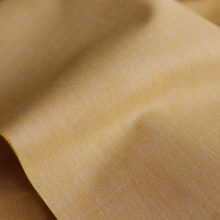 copy of Popeline coton à rayures moutarde