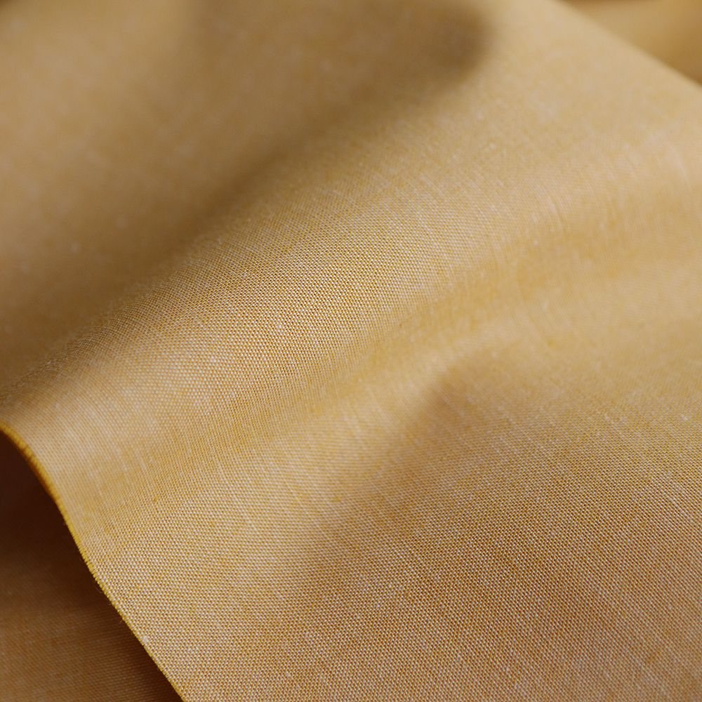 copy of Popeline coton à rayures moutarde