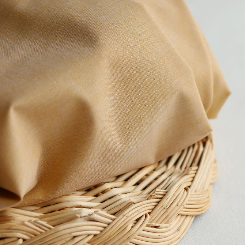 copy of Popeline coton à rayures moutarde