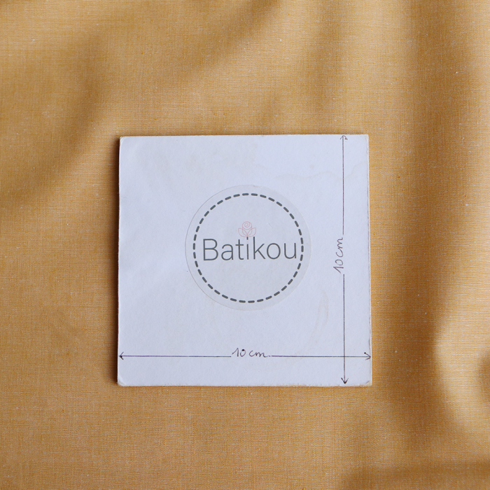 copy of Popeline coton à rayures moutarde