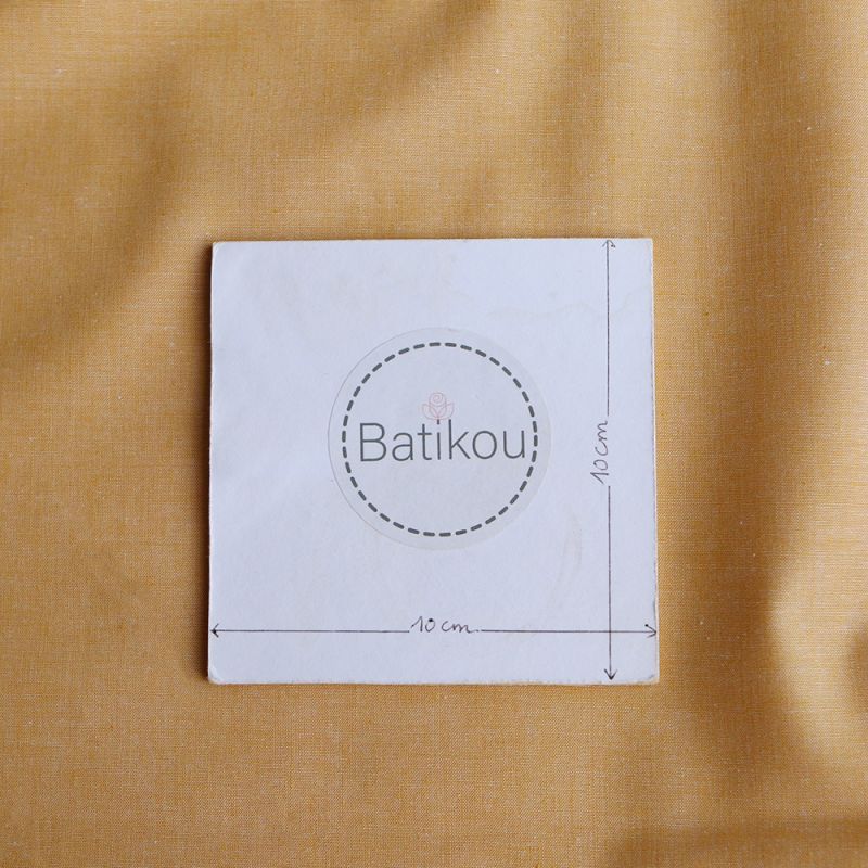 copy of Popeline coton à rayures moutarde