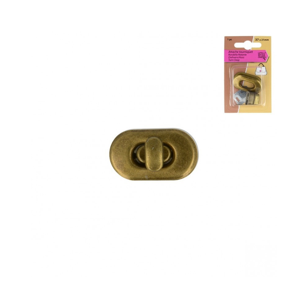 Attache tourniquet coloris BRONZE