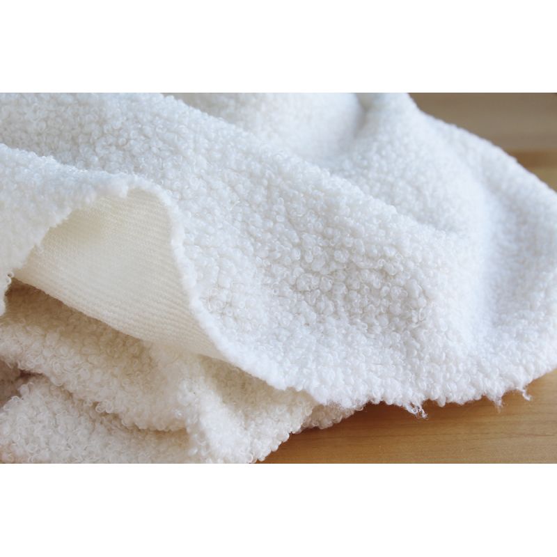 Teddy / moumoute sherpa bouclettes écru