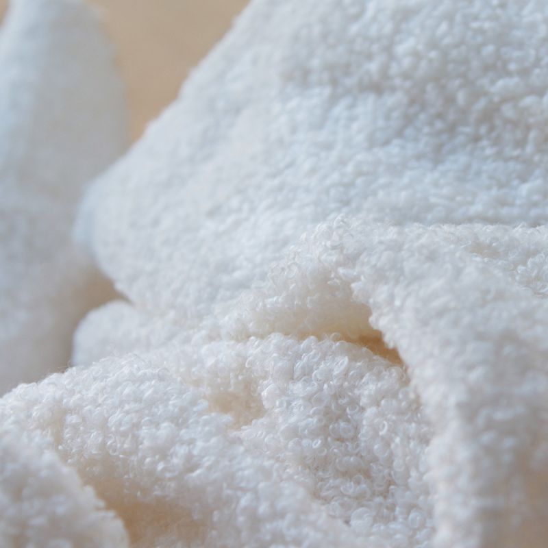 Teddy / moumoute sherpa bouclettes écru