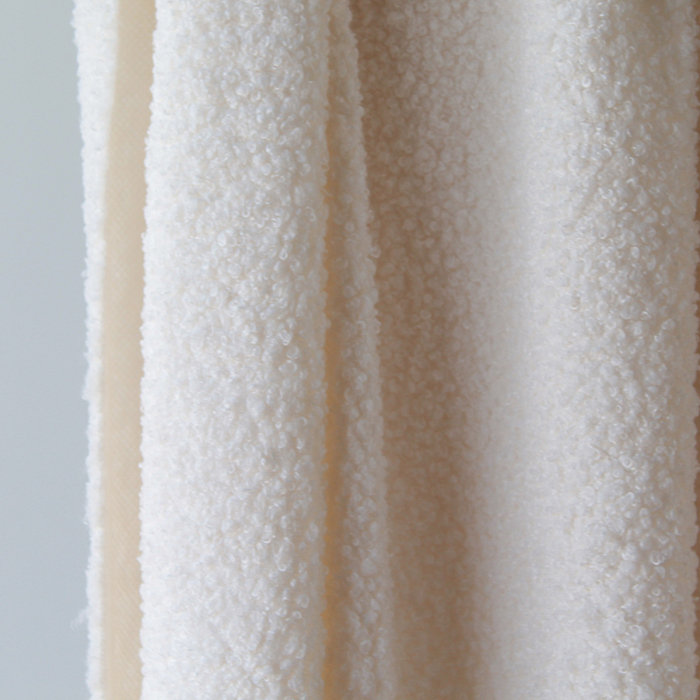 Teddy / moumoute sherpa bouclettes écru