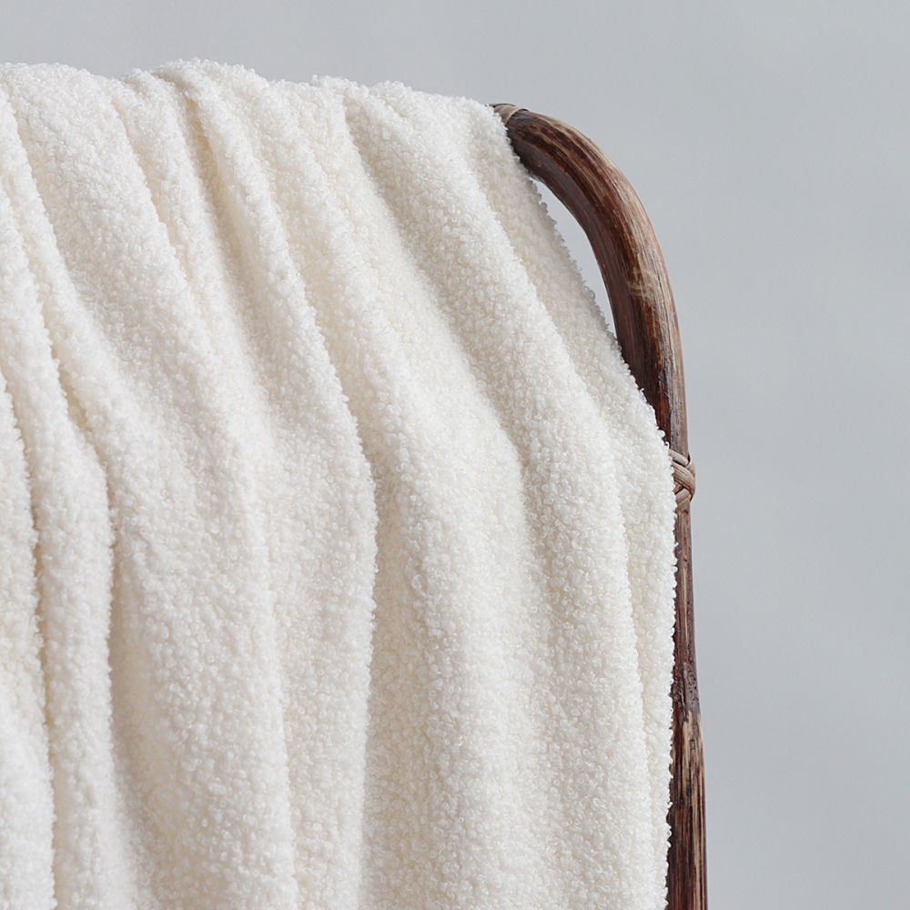 Teddy / moumoute sherpa bouclettes écru