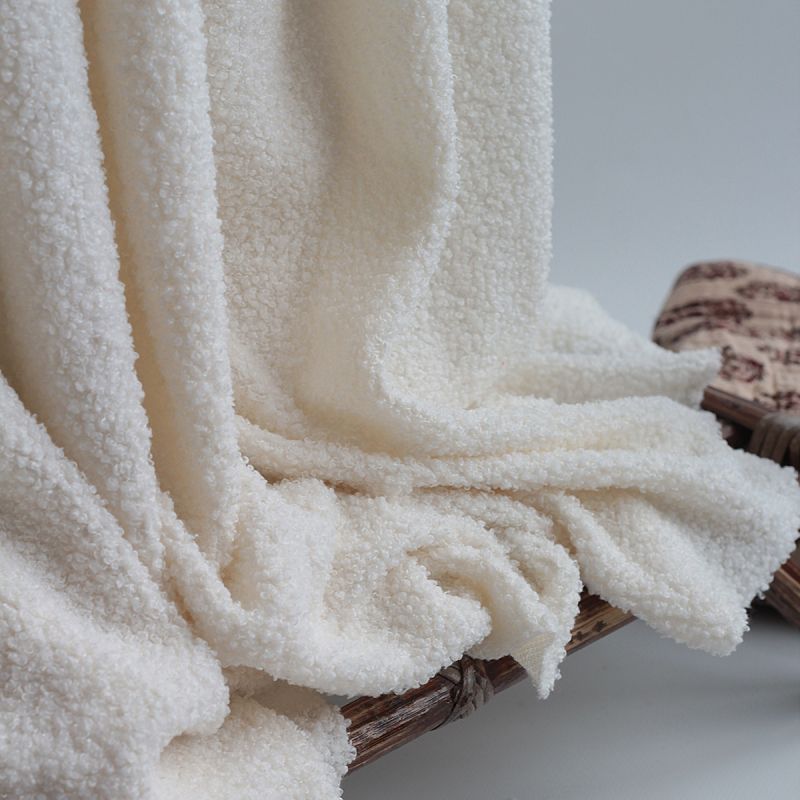 Teddy / moumoute sherpa bouclettes écru