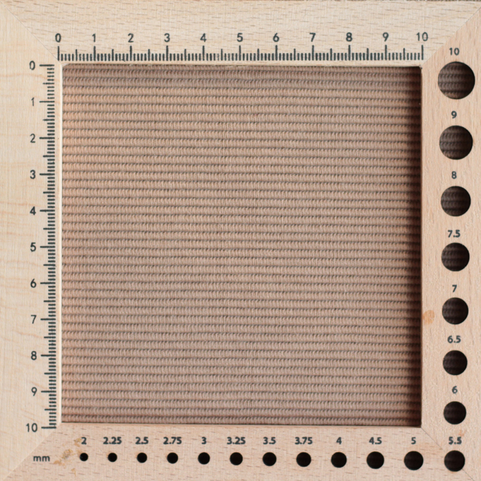 Jersey à côtes coloris Camel