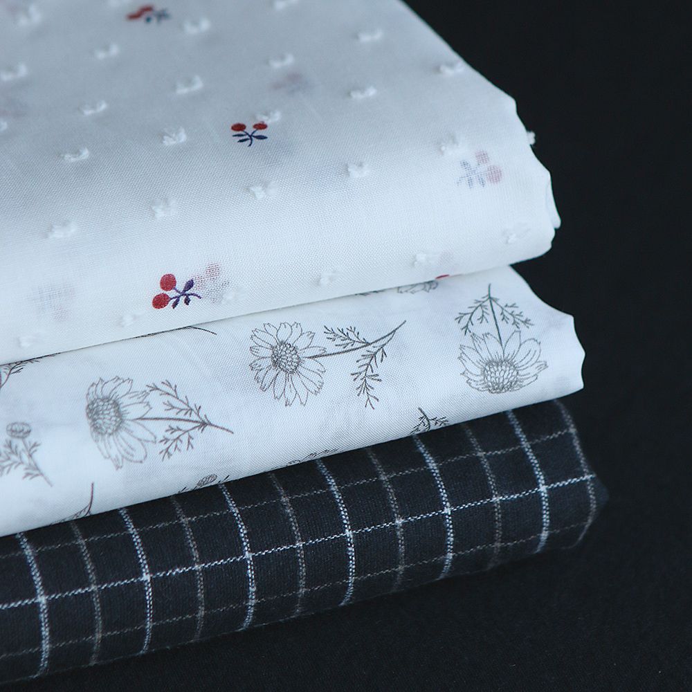 Maolia - Batiste de coton douce à imprimé tournesol anthracite