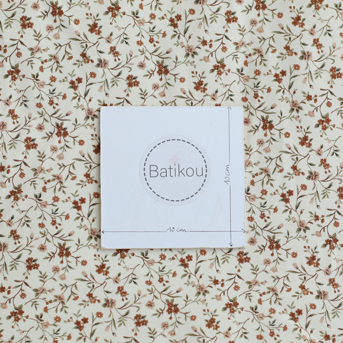 copy of Jersey coton à motifs petits lapins