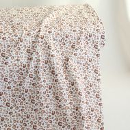 Jersey coton à motif Graou léopard beige