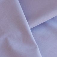 Popeline coton uni chiné effet chambray parme