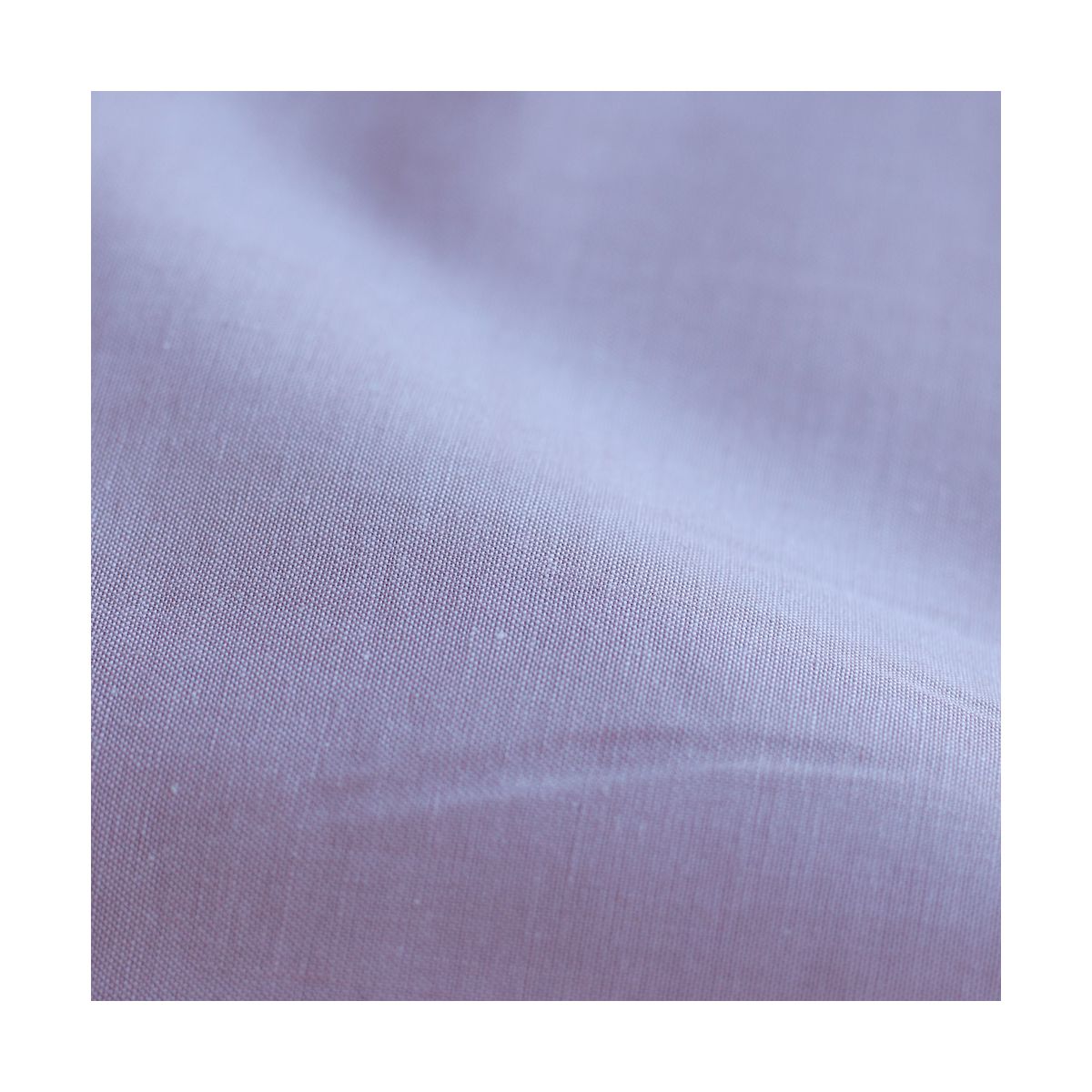 Popeline coton uni chiné effet chambray parme Popeline coton uni chiné effet chambray parme