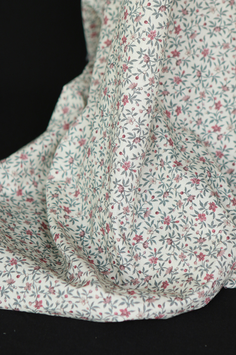 Lexie - Batiste de coton SILKYNE à imprimé fleuri