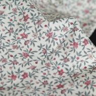 Lexie - Batiste de coton SILKYNE à imprimé fleuri