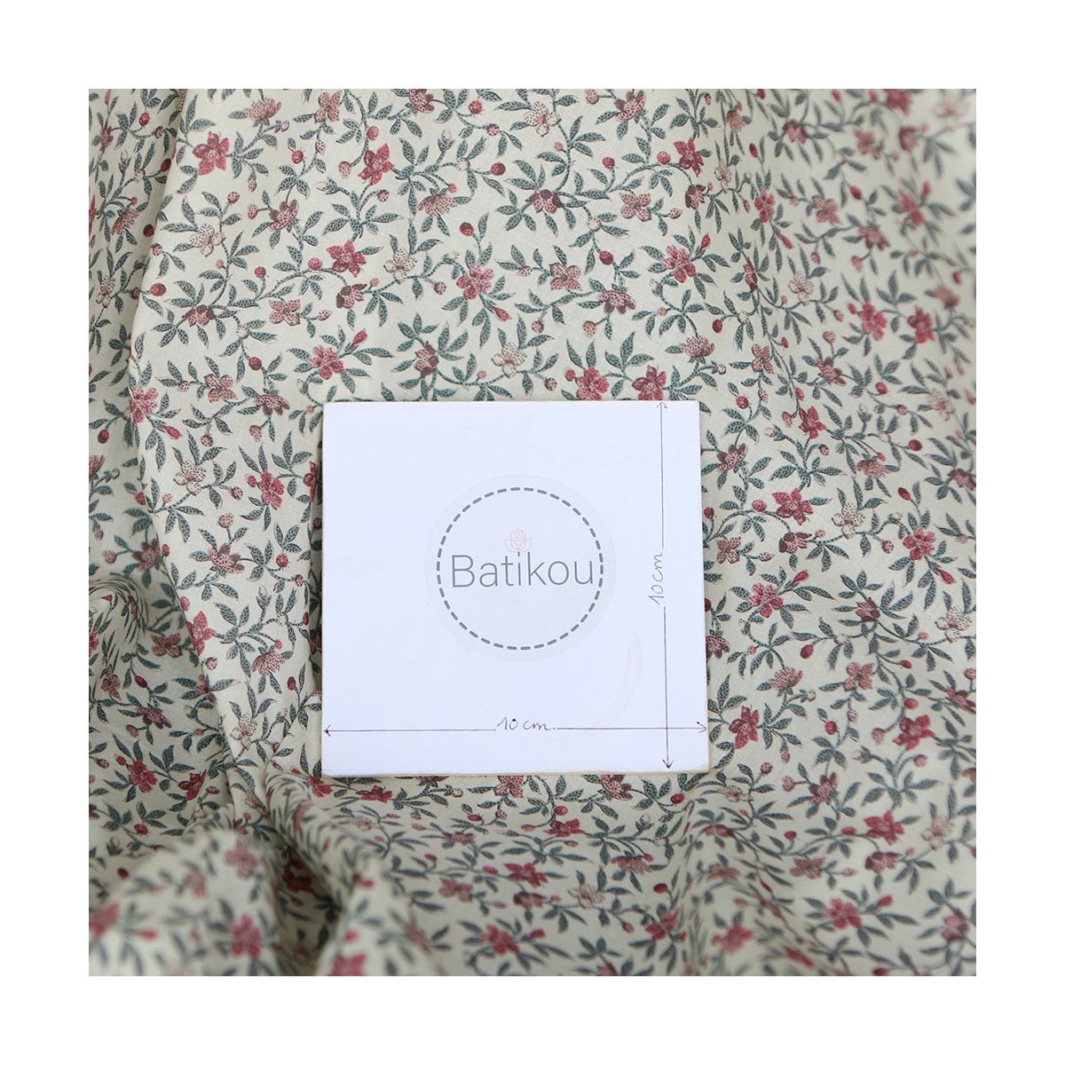 Lexie - Batiste de coton SILKYNE à imprimé fleuri Lexie - Batiste de coton SILKYNE à imprimé fleuri