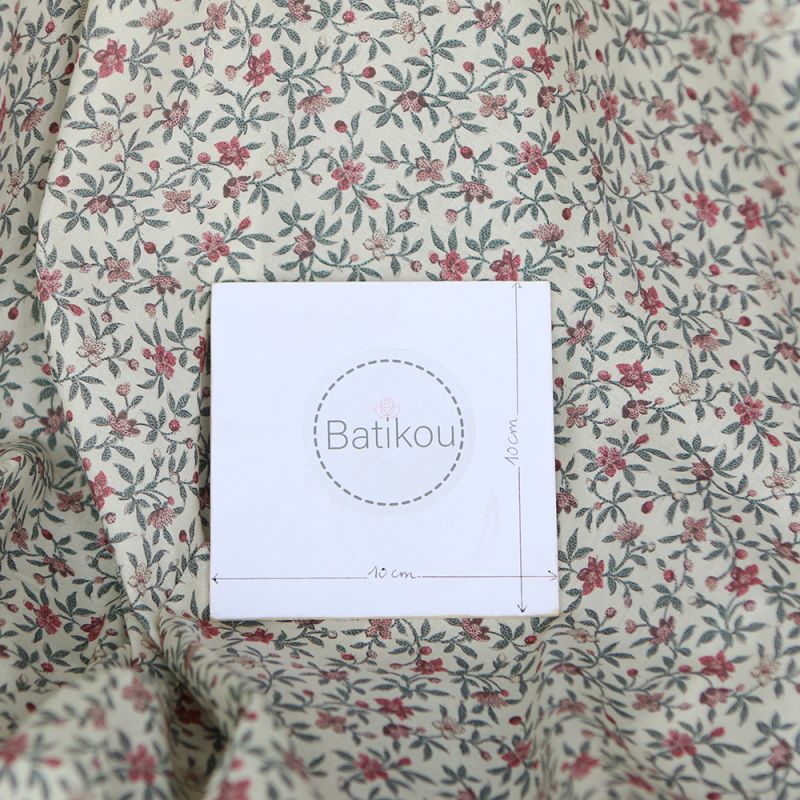 Lexie - Batiste de coton SILKYNE à imprimé fleuri