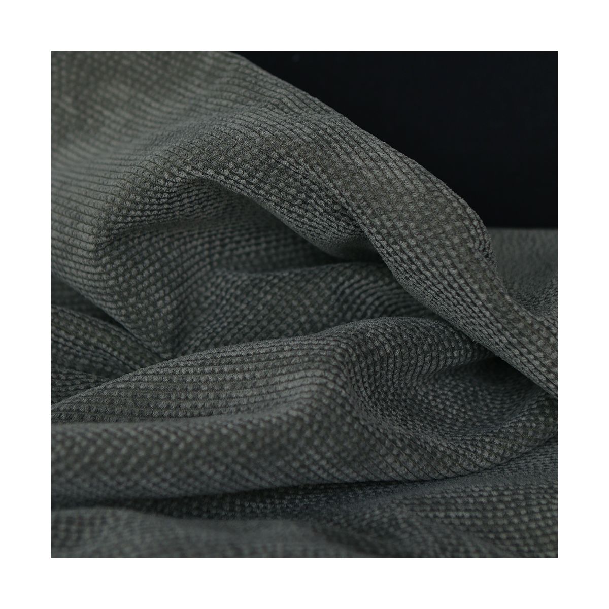 Norton - Velours à côtes doublé moumoute / fourrure kaki foncé