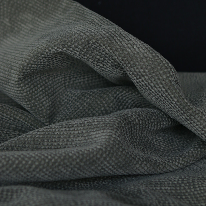 Norton - Velours à côtes doublé moumoute / fourrure kaki foncé