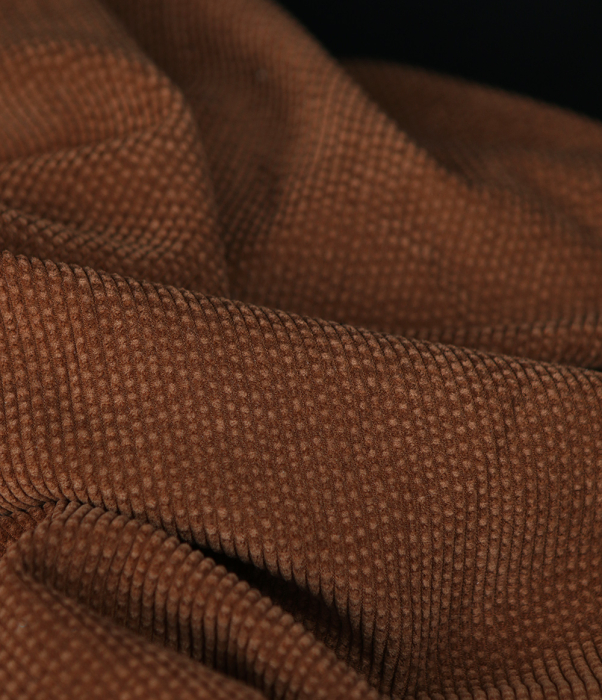 Norton - Velours à côtes doublé moumoute / fourrure écureuil