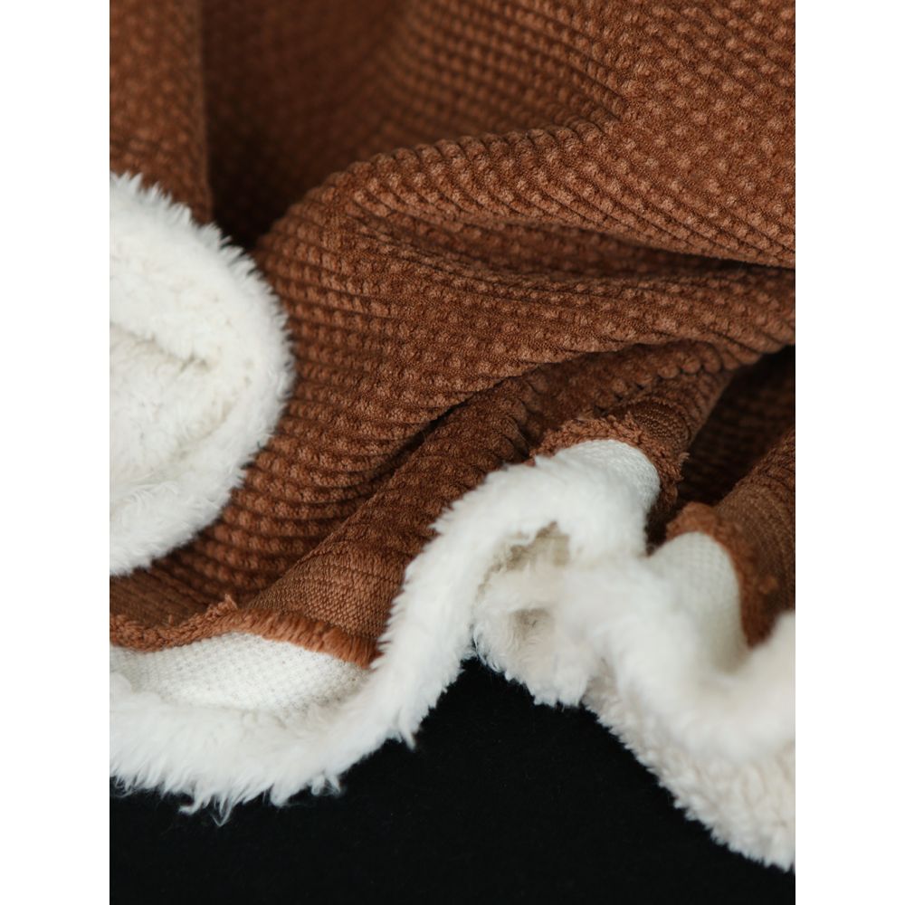 Norton - Velours à côtes doublé moumoute / fourrure écureuil