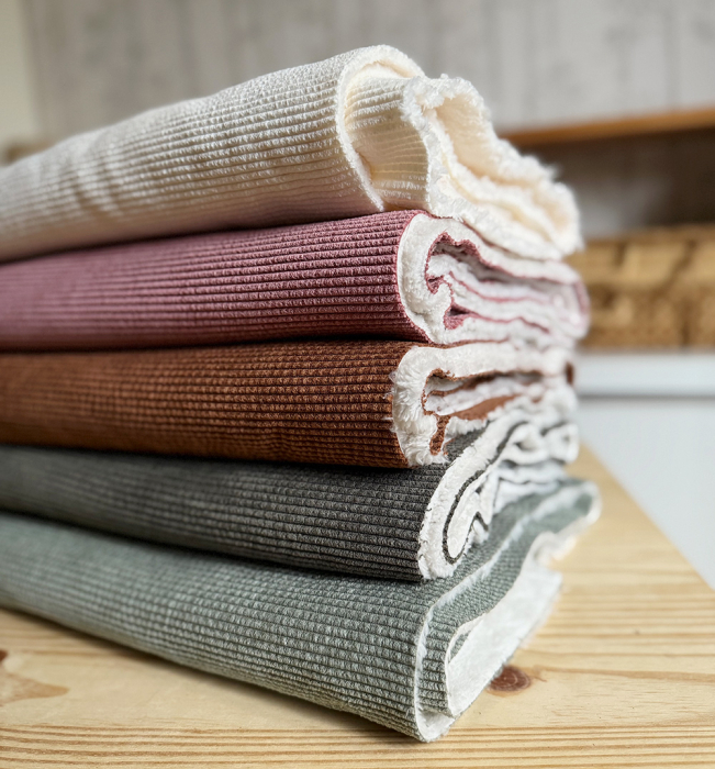 Norton - Velours à côtes doublé moumoute / fourrure écureuil