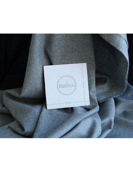 copy of Harry - Coton gratté doux imprimé fleuri tomette kaki et marron