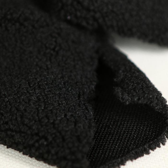 Dolly - Teddy / moumoute sherpa bouclettes noir