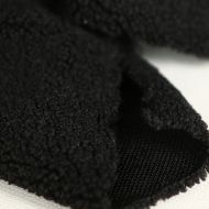 Dolly - Teddy / moumoute sherpa bouclettes noir