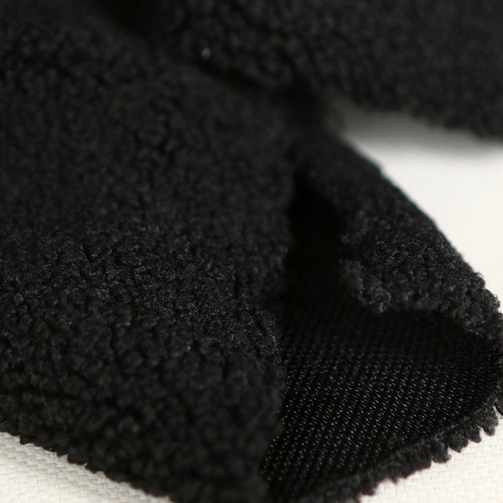 Dolly - Teddy / moumoute sherpa bouclettes noir