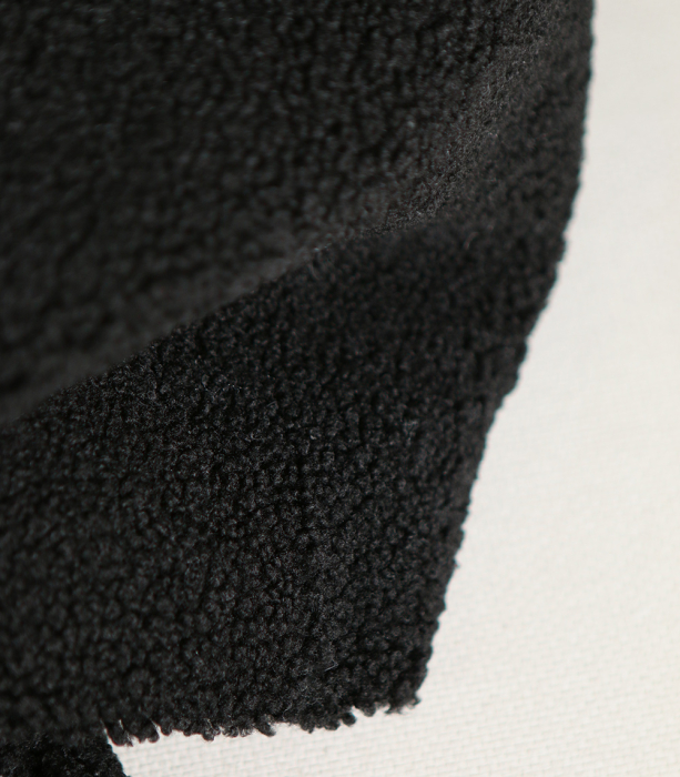 Dolly - Teddy / moumoute sherpa bouclettes noir