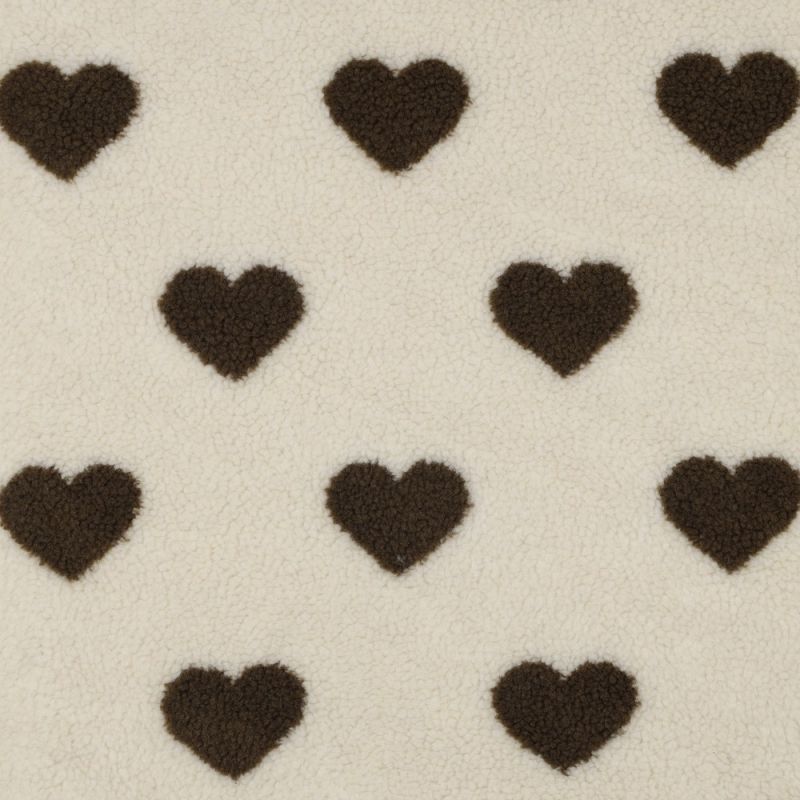 copy of Teddy / moumoute bouclé fond crème relief Graou écru