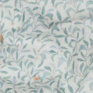 Double gaze de coton branchages et papillons discrets Double gaze de coton branchages et papillons discrets