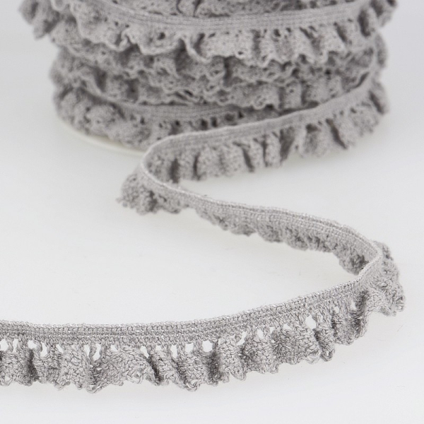 Galon coton crocheté élastique  15mm x 1m 2