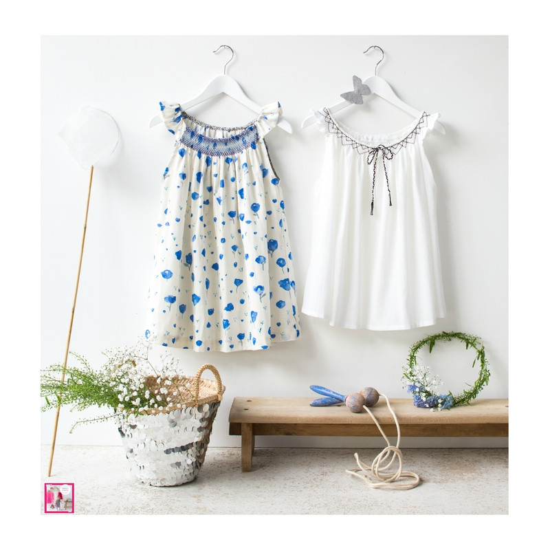 Livre Patron de couture Passion smocks Karen Dobler-Sauget