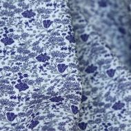 Svetlana - Batiste de coton SILKYNE à imprimé fleuri