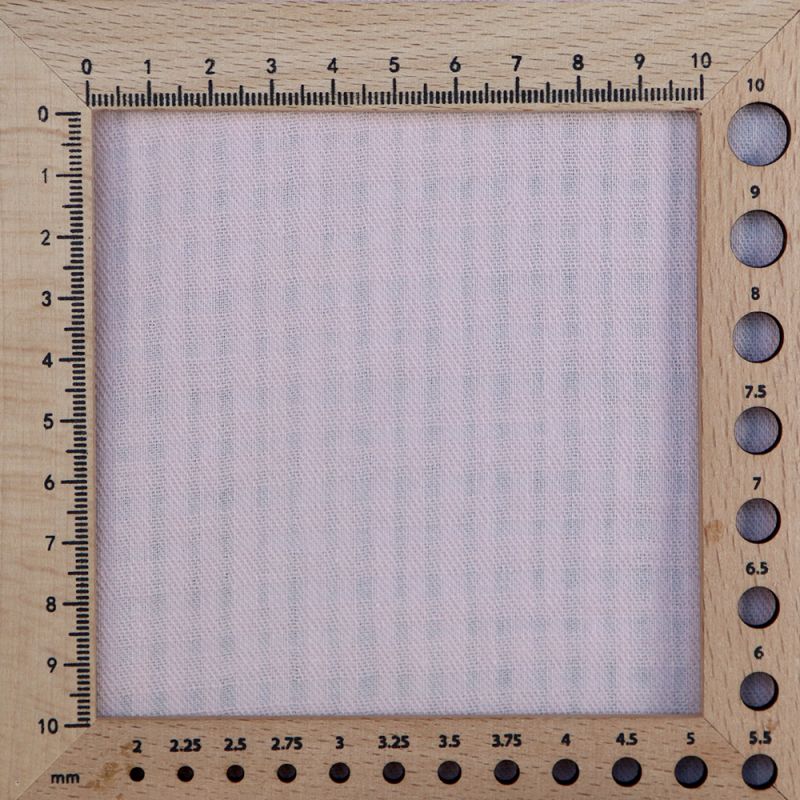 Seersucker / Coton gaufré doux uni rose poudré