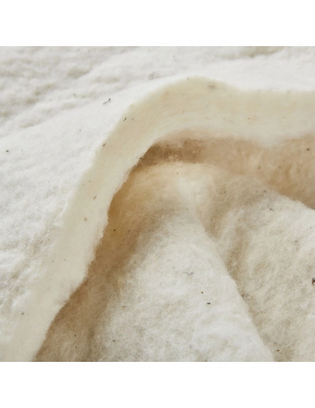 Ouate / molleton pur coton moyen 10mm Largeur 150cm