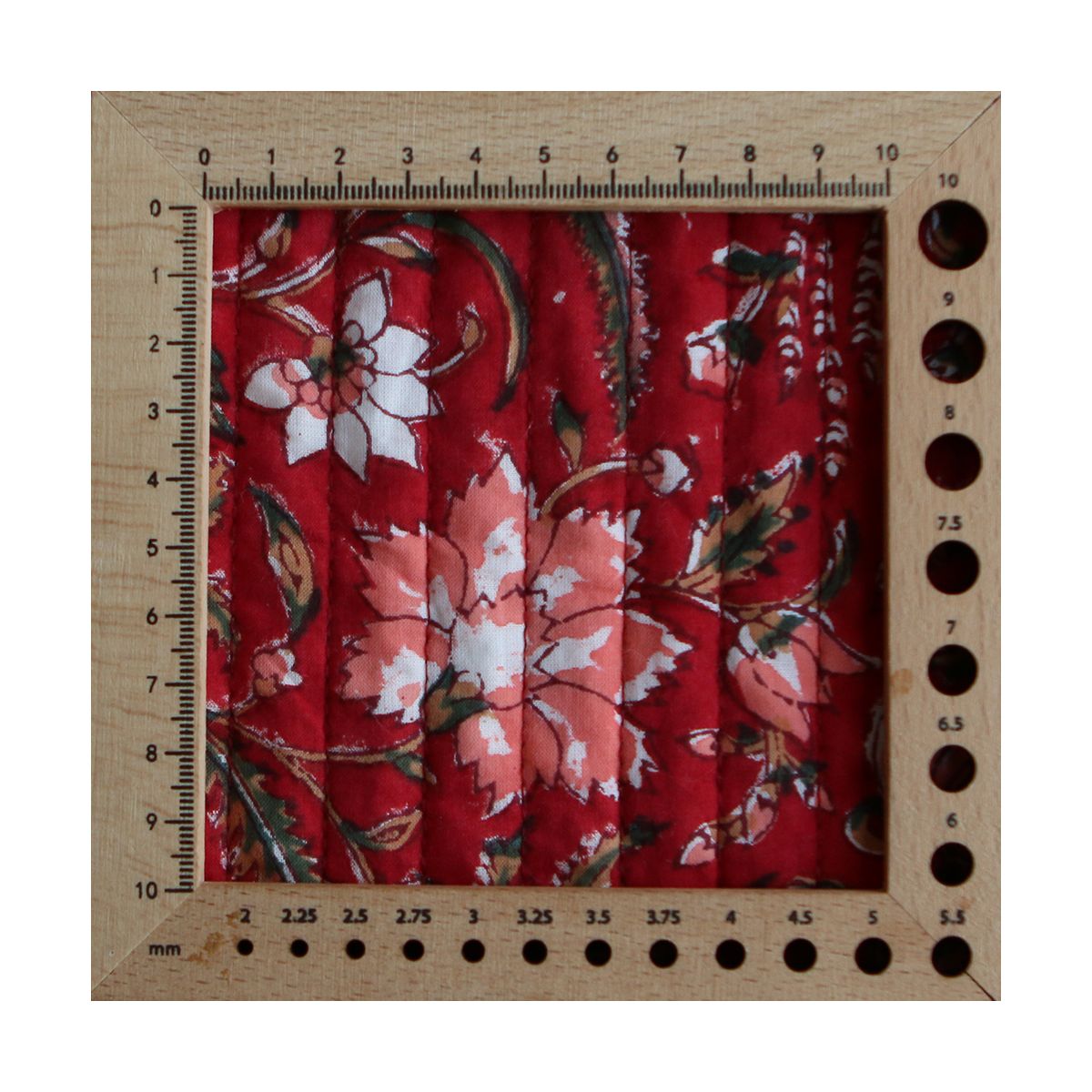 copy of Neha - Tissu indien matelassé double face coton hand block largeur 100cm copy of Neha - Tissu indien matelassé double face coton hand block largeur 100cm