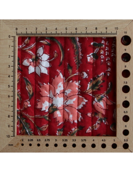copy of Neha - Tissu indien matelassé double face coton hand block largeur 100cm
