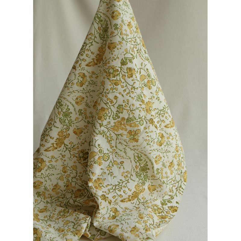 copy of Karishma rose B- Tissu indien en coton imprimé main Hand Block Artisanal