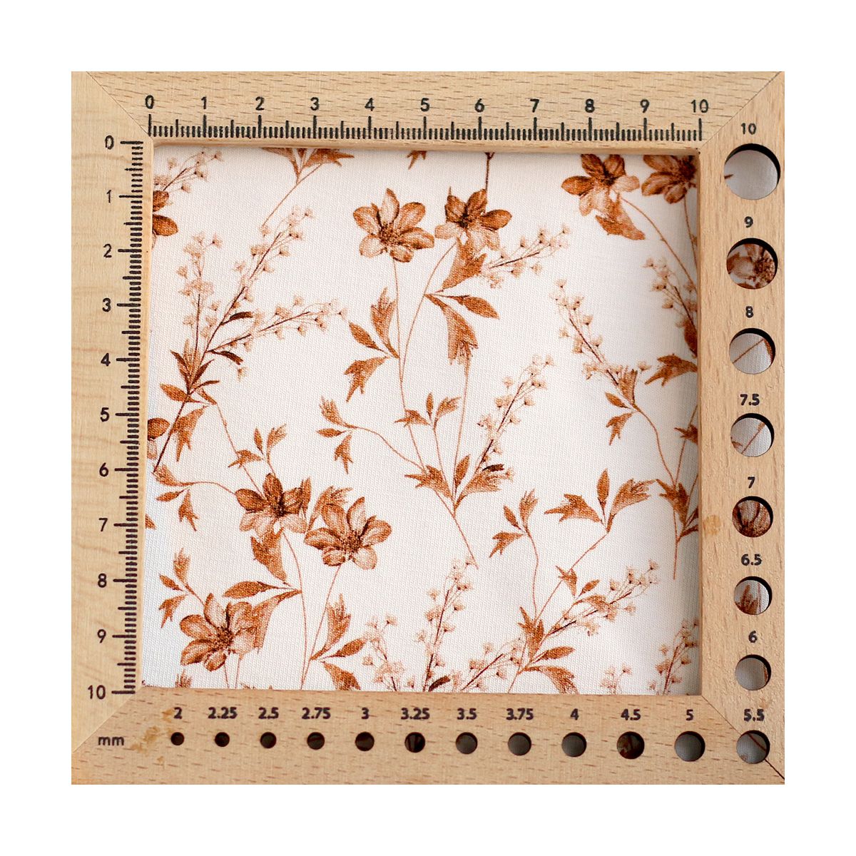 Jersey coton à motif fleuri feuilles d'automne Jersey coton à motif fleuri feuilles d'automne