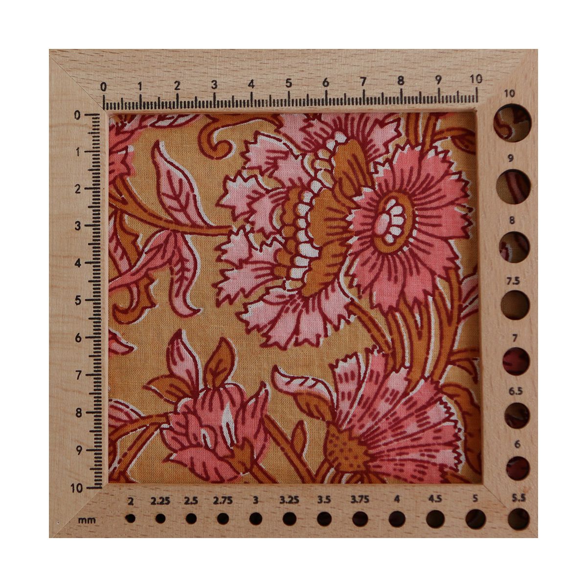 Tissu indien coton hand block traditionnel Tissu indien coton hand block traditionnel