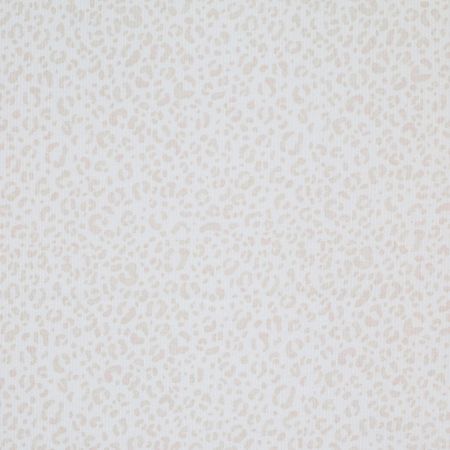 Jersey coton côtes fines à motif Graou beige lait Jersey coton côtes fines à motif Graou beige lait