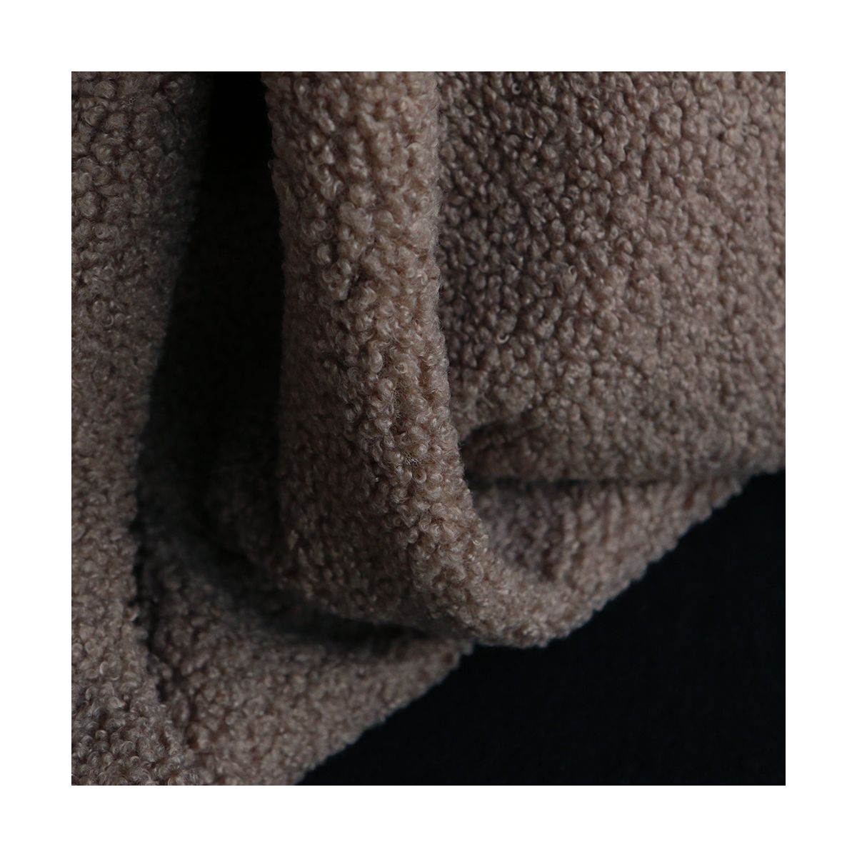 Dolly - Teddy / moumoute sherpa bouclettes taupe clair Dolly - Teddy / moumoute sherpa bouclettes taupe clair
