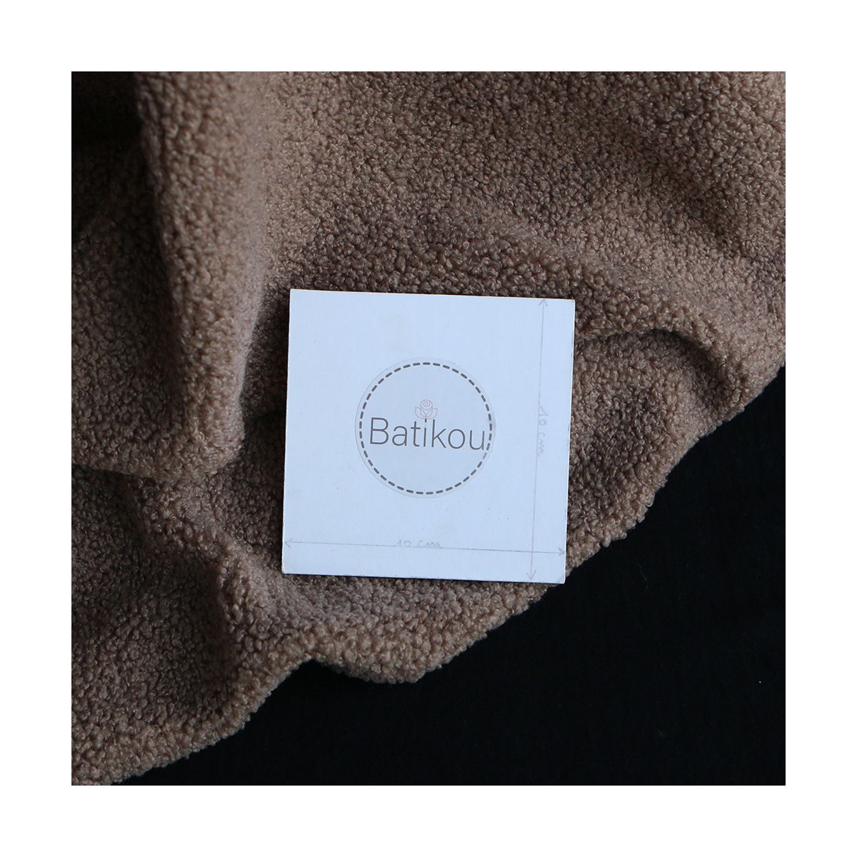 Dolly - Teddy / moumoute sherpa bouclettes taupe clair Dolly - Teddy / moumoute sherpa bouclettes taupe clair
