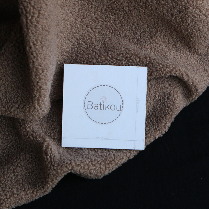 Dolly - Teddy / moumoute sherpa bouclettes taupe clair