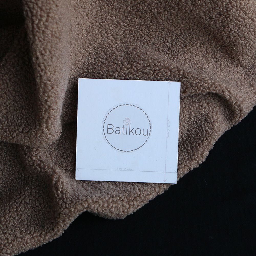 Dolly - Teddy / moumoute sherpa bouclettes taupe clair